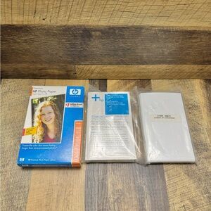 HP Photo Papers 4x6” LOT (3 Packages)